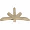 Ekena Millwork Alberta Rough Sawn Timber Gable Bracket, Douglas Fir, 48"W x 30"H x 4"D x 4"F, 15/12 Pitch GBW048X30X0404ALB00RDF - alternate 2